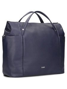 Zwei Aktówka w kolorze granatowym - 35 x 42 x 20 cm rozmiar: onesize. Niebieskie aktówki Zwei, bez wzorów, z materiału, bez dodatków. Za 219,60 zł.