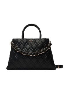 Guess Torebka Maxine HWQG97 33060 Czarny. Czarne torebki klasyczne Guess, z aplikacjami, ze skóry, bez dodatków. Za 674,99 zł.