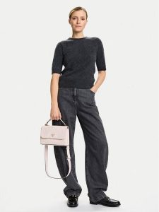 Guess Torebka Tisha HWPD77 64200 Beżowy. Brązowe torebki klasyczne Guess, z aplikacjami, ze skóry, bez dodatków. Za 309,99 zł.