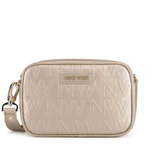 Torebka Nine West. Żółte listonoszki Nine West, bez wzorów, bez dodatków. Za 219,99 zł.