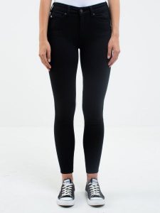 Jeansy damskie push up z wysokim stanem czarne Melinda High Waist 915. Czarne jeansy Big Star, z jeansu. Za 299,99 zł.