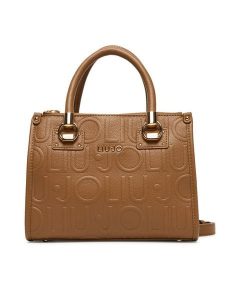 Liu Jo Torebka Ecs S Satchel AF5163 E0538 Brązowy. Brązowe torebki klasyczne Liu Jo, bez wzorów, ze skóry, bez dodatków. Za 669,99 zł.