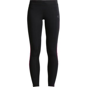 Adidas Performance RESPONSE LONG Legginsy black/shock pink. Czarne legginsy marki adidas Performance, z elastanu. W wyprzedaży za 148,85 zł.
