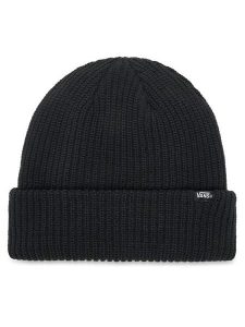 Vans Czapka Core Basic Cuff Beanie VN000QB4BLK1 Czarny. Czarne czapki Vans, bez wzorów, z materiału. Za 109,99 zł.