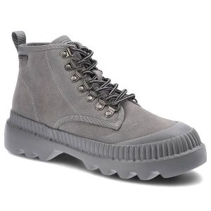 Szare Botki Big Star Damskie Sportowe Buty. Szare botki Big Star, bez wzorów, z materiału, bez obcasa, bez zapięcia. Za 249,00 zł.