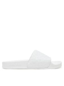 Karl Kani Klapki Pool Slide Prm PD00006204 Biały. Białe klapki Karl Kani, bez wzorów, z tworzywa sztucznego, bez obcasa. Za 109,99 zł.