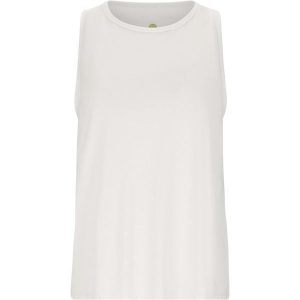 Damski tank top Athlecia Haze. Białe topy Athlecia, bez wzorów, sportowe, bez kołnierzyka, bez ramiączek. Za 189,50 zł.