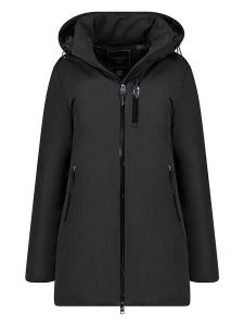 Geographical Norway Parka w kolorze czarnym rozmiar: XL. Czarne płaszcze Geographical Norway, xl, bez wzorów, bez kaptura. Za 265,39 zł.