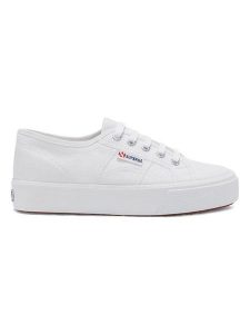 Superga Sneakersy w kolorze białym rozmiar: 42. Białe trampki Superga, bez wzorów, bez zapięcia. Za 132,05 zł.