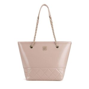 Torebka Nine West. Brązowe shopper bag Nine West, bez wzorów, bez dodatków. Za 229,99 zł.