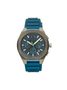 Armani Exchange Zegarek Sync AX4291 Granatowy. Niebieskie zegarki Armani Exchange. Za 969,99 zł.