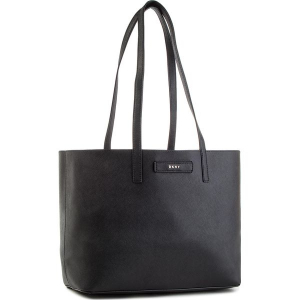 Torebka DKNY - Brayden Md Rvrsbl Tote R83AZ757 Blk/Rouge BUJ. Shopper bag marki DKNY. W wyprzedaży za 449,00 zł.