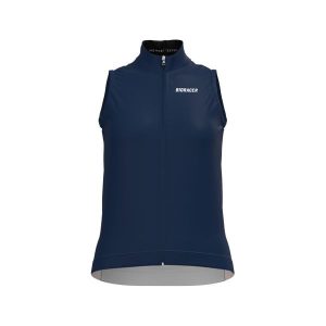 Cycling Wind Body Windproof Women - Icon Misty Nautica. Niebieskie kurtki BIORACER, bez wzorów, bez kaptura. Za 448,50 zł.