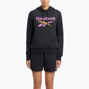 Bluza damska Under Armour Rival Fleece Varsity Crew serpentine. Czarne bluzy Reebok, bez wzorów, bez kaptura. Za 179,99 zł.