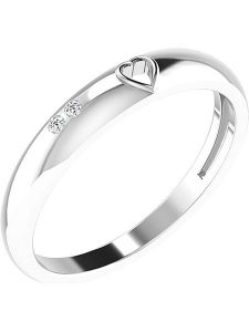 Vittoria Jewels Złoty pierścionek z diamentami rozmiar: 58. Szare pierścionki Vittoria Jewels, z diamentem, złote. Za 948,99 zł.