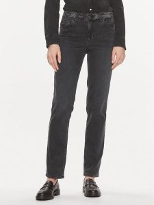 Liu Jo Jeansy UF3016 D4391 Szary Slim Fit. Szare jeansy Liu Jo, bez wzorów, z bawełny. Za 459,99 zł.