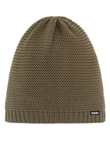 Eisbär Czapka "Corson" w kolorze khaki rozmiar: onesize. Brązowe czapki Eisbar, z aplikacjami, z wełny. Za 114,17 zł.
