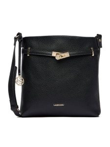 Lasocki Torebka CEO-LSK-L-010-09 Czarny. Czarne torebki klasyczne Lasocki, bez wzorów, z materiału, bez dodatków. Za 169,99 zł.