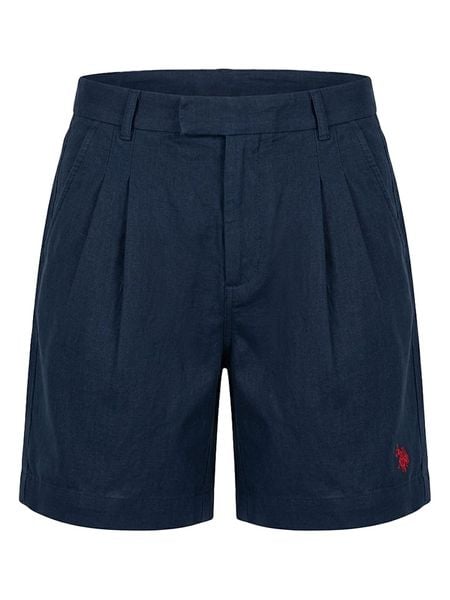 U.S. Polo Assn. Szorty w kolorze granatowym rozmiar: M. Niebieskie szorty U.S. Polo Assn., bez wzorów, z bawełny. Za 163,95 zł.