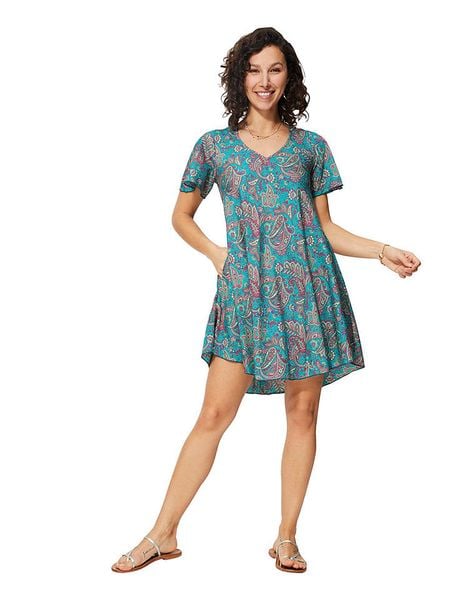 Aller Simplement Sukienka w kolorze niebieskim rozmiar: 34/36. Niebieskie sukienki Aller Simplement, na co dzień, bez wzorów, klasyczne, z asymetrycznym kołnierzem, bez ramiączek, midi, asymetryczne. Za 39,31 zł.