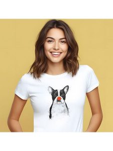 WOOOP Koszulka "I´m not your clown" w kolorze białym rozmiar: S. Białe bluzki Wooop, m, bez wzorów, bez kołnierzyka, bez ramiączek. Za 65,85 zł.