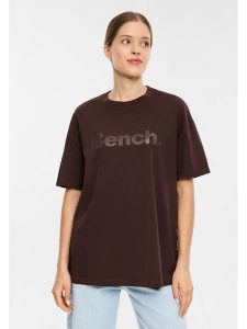 Bench Koszulka "Berlanne" w kolorze fioletowym rozmiar: 40. Różowe bluzki Bench, bez wzorów, z bawełny, bez kołnierzyka, bez ramiączek. Za 92,21 zł.