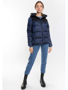 Northwood Kurtka zimowa "Adela" w kolorze granatowym rozmiar: XL. Niebieskie kurtki Northwood, na zimę, xl, bez wzorów, z puchu, bez kaptura. Za 173,99 zł.