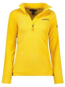 Geographical Norway Bluza polarowa w kolorze żółtym rozmiar: XL. Żółte bluzy Geographical Norway, xl, bez wzorów, z polaru, bez kaptura. Za 66,45 zł.