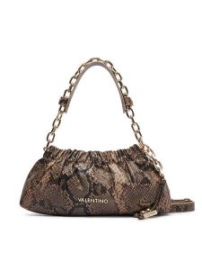 Valentino Torebka Lumira VBSA6F08PIT Brązowy. Brązowe torebki klasyczne Valentino, bez wzorów, ze skóry, bez dodatków. Za 609,99 zł.