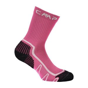 Skarpety trekkingowe CMP POLY MID. Czerwone skarpetki CMP, bez wzorów. Za 59,99 zł.
