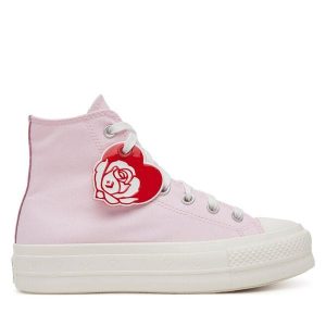 Trampki Converse. Czerwone trampki Converse, bez wzorów, bez zapięcia. Za 279,99 zł.