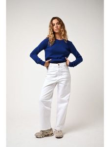 AUTHENTIC CASHMERE Kaszmirowy sweter "Etret" w kolorze granatowym rozmiar: XXL. Niebieskie swetry oversize AUTHENTIC CASHMERE, xxl, bez wzorów, z kaszmiru, bez ramiączek. Za 303,78 zł.