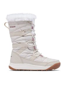 Columbia Śniegowce Minx IV 2079171 Szary. Szare buty zimowe Columbia, z materiału, bez obcasa, bez zapięcia. Za 370,00 zł.