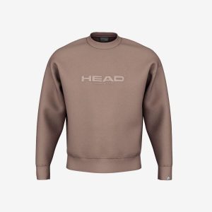 Bluza z okrągłym dekoltem Head Motion. Brązowe bluzy Head, l, bez wzorów, bez kaptura. W wyprzedaży za 342,00 zł.