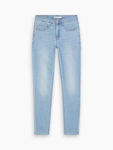 Levi´s Dżinsy "Cool Friends Colleg" - Skinny fit - w kolorze błękitnym rozmiar: W25/L32. Niebieskie jeansy z aplikacjami, z podwyższonym stanem. Za 158,10 zł.