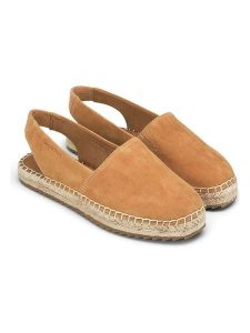 Marc O´Polo Skórzane espadryle w kolorze jasnobrązowym rozmiar: 41. Brązowe espadryle bez wzorów, bez obcasa. Za 232,78 zł.