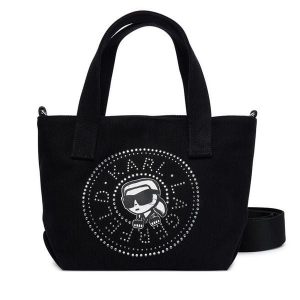 Torebka KARL LAGERFELD. Czarne torebki klasyczne KARL LAGERFELD, bez wzorów, bez dodatków. Za 339,99 zł.