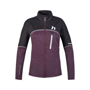 Damska kurtka narciarska Hannah Meda. Fioletowe kurtki sportowe Hannah, bez wzorów, bez kaptura, narciarskie. Za 372,45 zł.