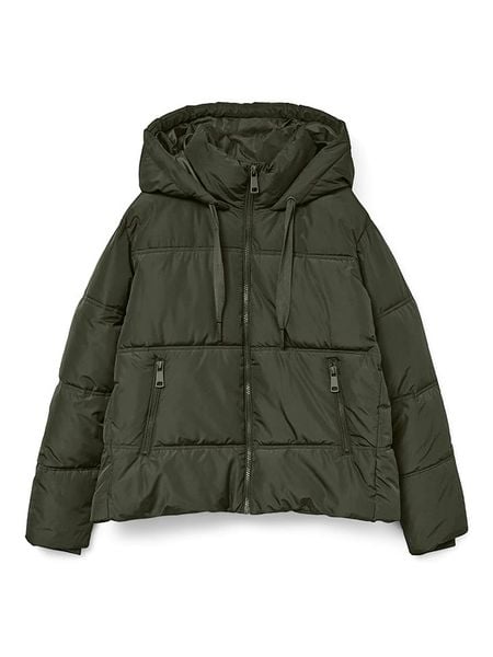 Vero Moda Kurtka pikowana w kolorze khaki rozmiar: S. Brązowe kurtki Vero Moda, s, bez wzorów, bez kaptura. Za 157,35 zł.