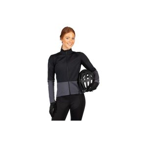 Bluza rowerowa damska Endura FS260 Jetstream. Czarne kurtki ENDURA, s, bez wzorów, bez kaptura. Za 399,99 zł.