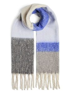 Pieces Szal w kolorze szarym rozmiar: onesize. Szare szaliki Pieces, bez wzorów. Za 79,21 zł.