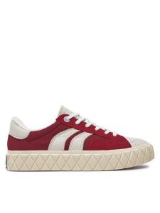 Palladium Tenisówki Palla Ace Lo Sde 74324-643-M Czerwony. Czerwone trampki Palladium, bez wzorów, ze skóry, bez zapięcia. Za 359,99 zł.