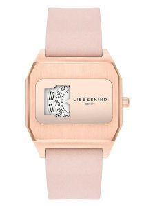 Liebeskind Zegarek kwarcowy w kolorze różowozłoto-jasnoróżowym rozmiar: onesize. Różowe, analogowe zegarki Liebeskind. Za 309,95 zł.
