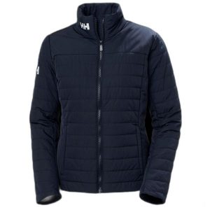 Kurtka damska Helly Hansen crew insulator 2.0. Niebieskie kurtki Helly Hansen, xs, bez wzorów, z syntetyku, bez kaptura. Za 496,25 zł.