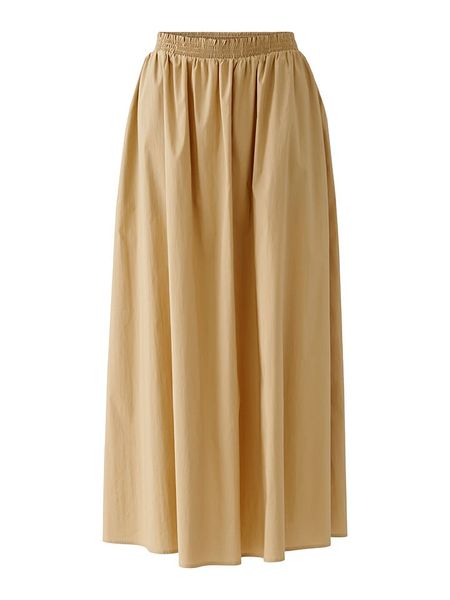 Oui Spódnica w kolorze karmelowym rozmiar: 44. Brązowe spódnice Oui, bez wzorów, z bawełny, midi. Za 184,89 zł.