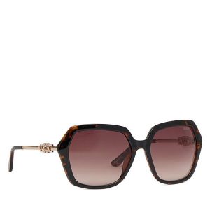 Okulary przeciwsłoneczne Guess. Brązowe okulary przeciwsłoneczne Guess. Za 599,99 zł.