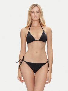EA7 Emporio Armani Bikini 7W000318 AF12599 UC001 Czarny. Czarne bikini EA7 Emporio Armani, bez wzorów, z syntetyku. Za 199,99 zł.