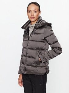 CMP Kurtka zimowa 33K3676 Szary Regular Fit. Szare kurtki CMP, na zimę, bez wzorów, z syntetyku, bez kaptura. Za 559,99 zł.