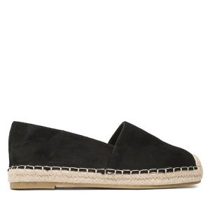 Espadryle Jenny Fairy. Czarne espadryle Jenny Fairy, bez wzorów, bez obcasa. Za 55,99 zł.