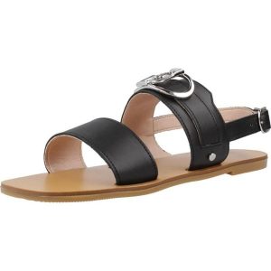 Sandały LIU-JO SA4123 P010 SABA Czarny. Czarne buty trekkingowe Liu Jo, ze skóry, bez zapięcia. Za 453,99 zł.